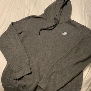grey nike hoodie
